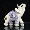 Statue éléphant blanche océan