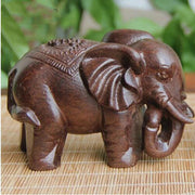 Statue éléphant mini breloque 