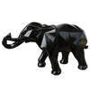 Statue éléphant moderne noire