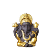Statue indien éléphant jaune
