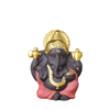 Statue indien éléphant rouge